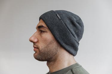 Nobull Cuffed Women's Beanie Dark Grey | Australia (AO4235)